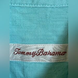 Tommy Bahama camo shirt 100% silk vintage